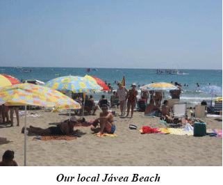Our Local Javea Beach