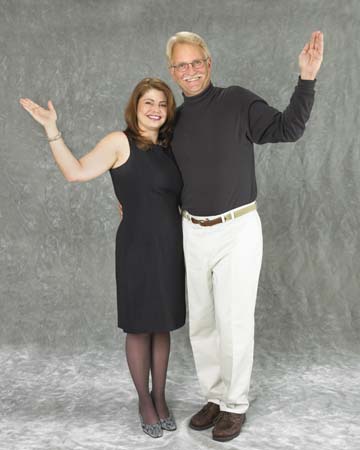 Jackie and Dave - co-authors and imagination experts